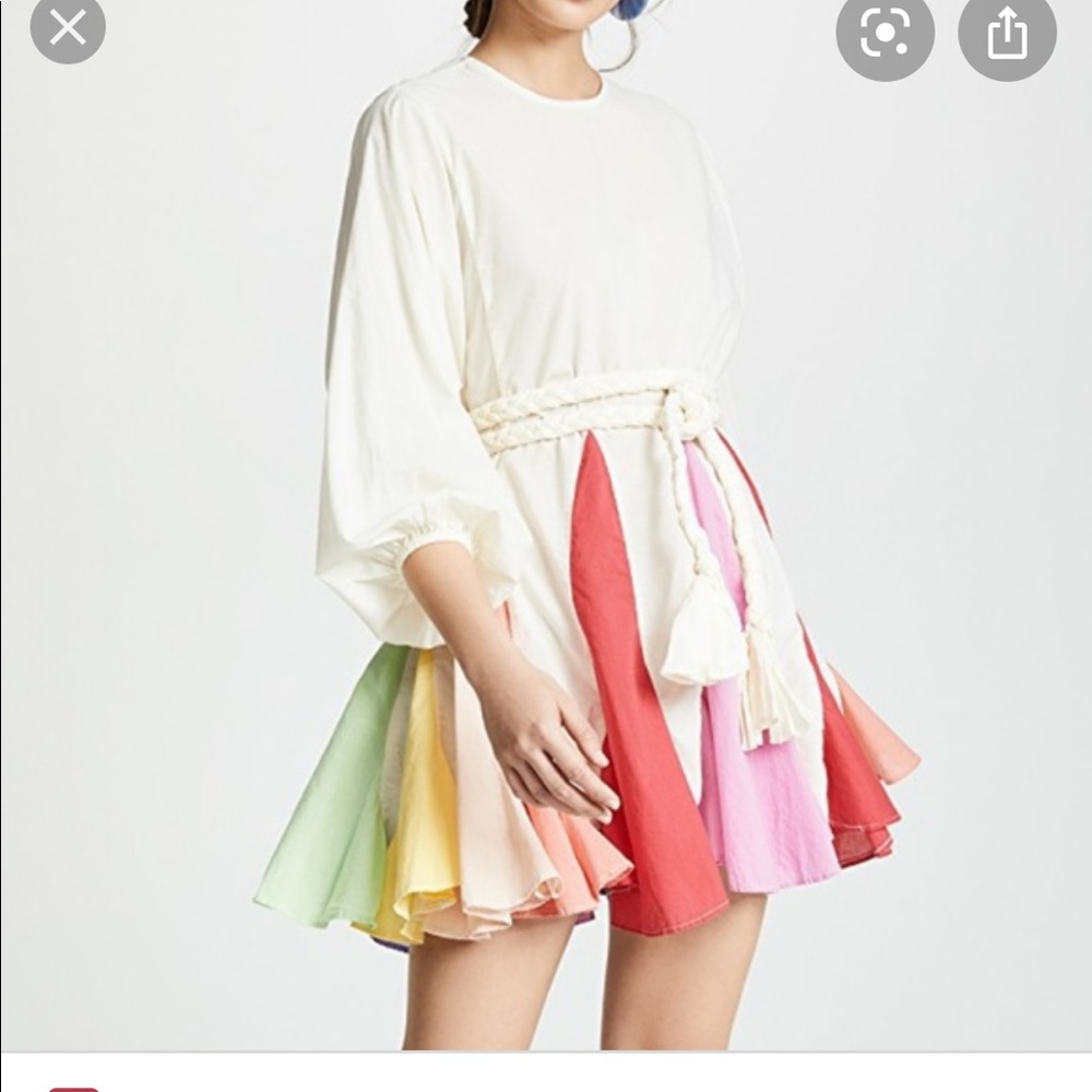 RHODE Multicolor Mini Dress - Picture 4 of 9